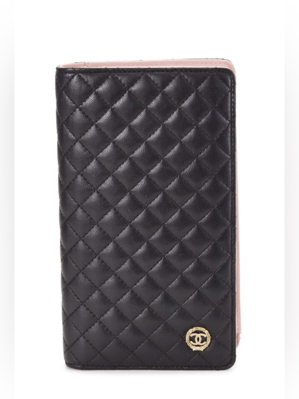 CHANEL Black Quilted Lambskin Long Wallet - Picture 4 of 16